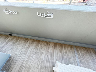 【バルコニー】 | エスリード大阪リエート | バルコニーからの眺めを楽しみながら食事をしませんか