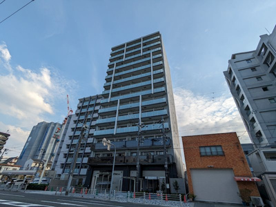 【外観】 | エスリード大阪リエート | 落ち着いた雰囲気の外観です