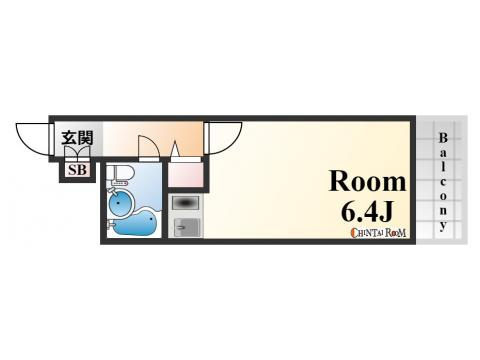 藤和シティホームズ灘の間取り