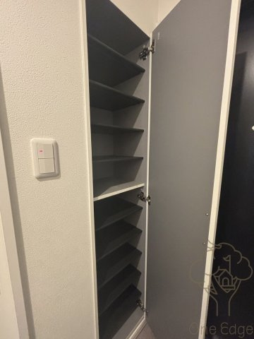 エスグランデ中崎町の玄関