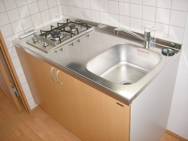 ブリックハウスのキッチン