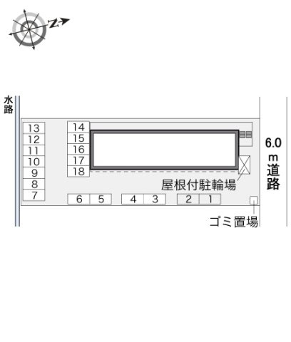 レオパレスＤＲＥＡＭ　Ｄの駐車場