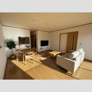 メゾンソレイユの居間・リビング