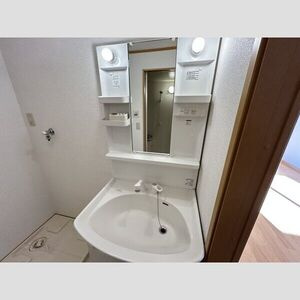 メゾンソレイユの洗面所