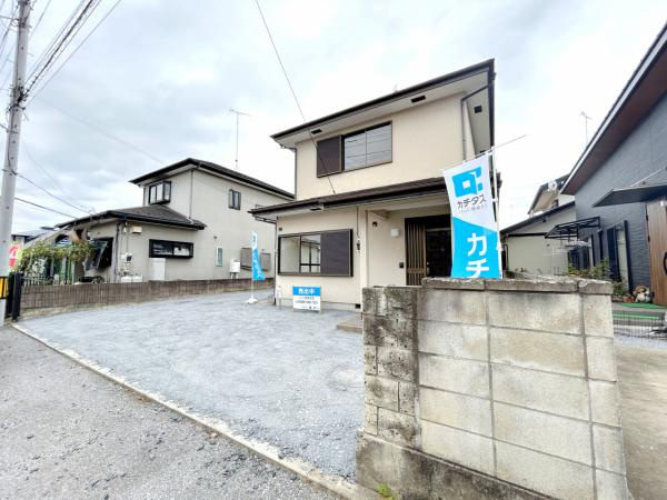 宇都宮市清原台６丁目　4ＬＤＫ　中古住宅の外観