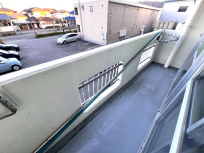 【バルコニー】 | コーポ林第二ビル