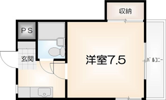 【間取り】 | カレッジハウスＢＵＮＲＩ