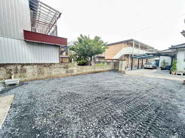 宇都宮市東峰町　4ＳＬＤＫ　中古住宅の前面道路含む現地写真