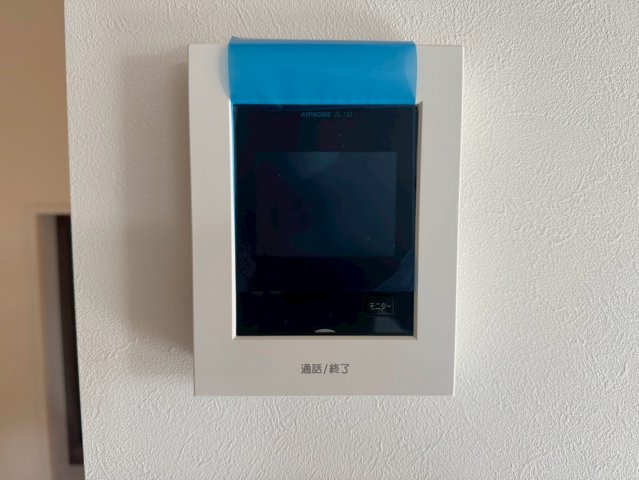 川越市稲荷町　新築一戸建て の防犯設備|モニター付きインターホン