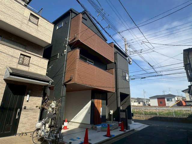 川越市稲荷町　新築一戸建て の外観|きれいな外観です