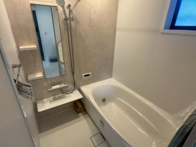 川越市稲荷町　新築一戸建て　の浴室|お風呂で日々の疲れを落としましょう