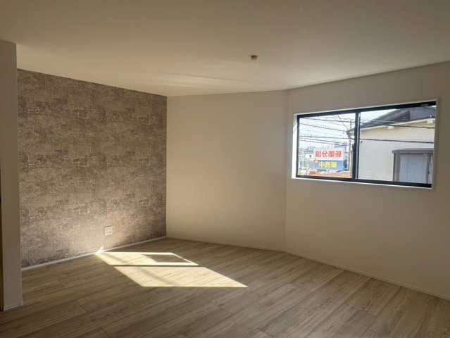 川越市稲荷町　新築一戸建て　の居間・リビング|ゆったり過ごせるリビングです