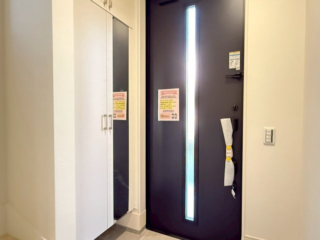 川越市今福4期　新築一戸建て　1号棟　の玄関|毎日通る玄関はこちらです