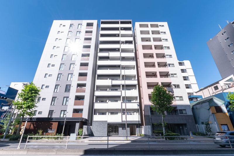 プレセダンヒルズ押上の外観