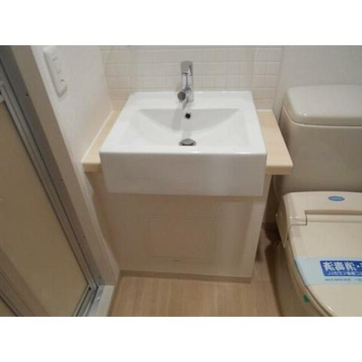 【洗面所】 | ステージグランデ田園調布アジールコート | コンパクトで使いやすい洗面所