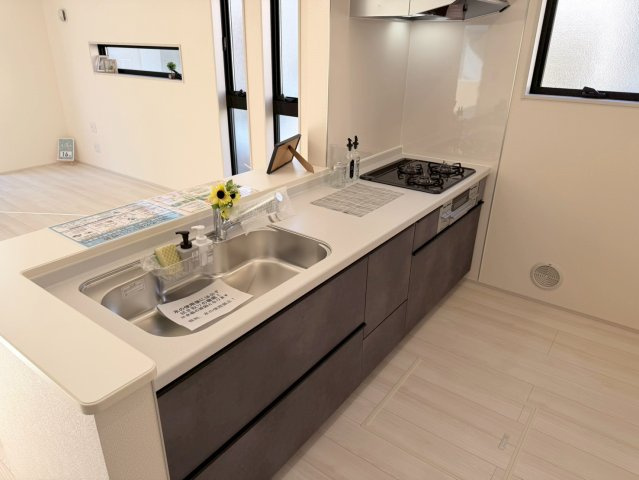 川越大仙波　新築一戸建て　1号棟のキッチン|キッチンです
