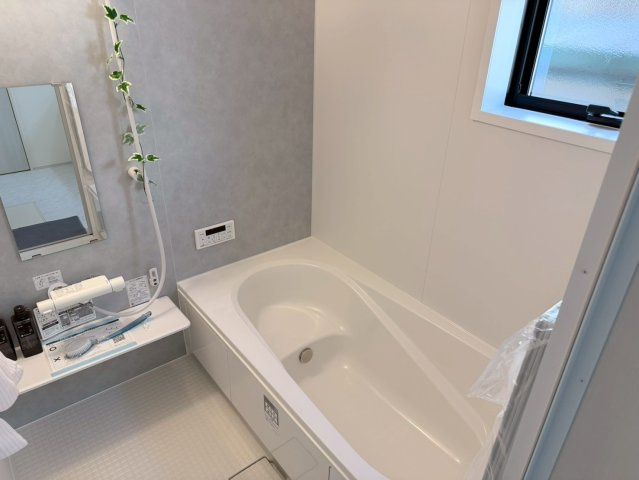 川越大仙波　新築一戸建て　1号棟の浴室|ゆったり過ごせるお風呂です