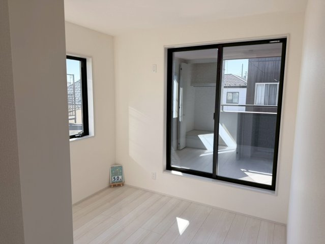 川越大仙波　新築一戸建て　1号棟の寝室|使い勝手のいい寝室です