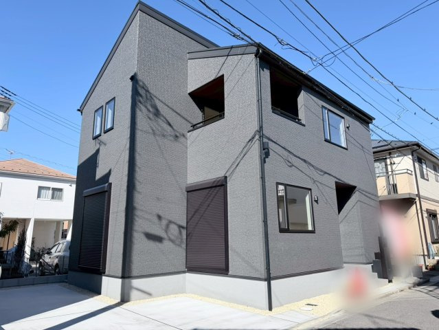 川越大仙波　新築一戸建て　1号棟の外観|建物外観を気になさる方へ、見た目の良い物件です