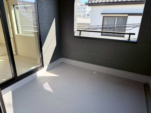 川越大仙波　新築一戸建て　1号棟のバルコニー|バルコニーからの眺めを楽しみながら食事をしませんか