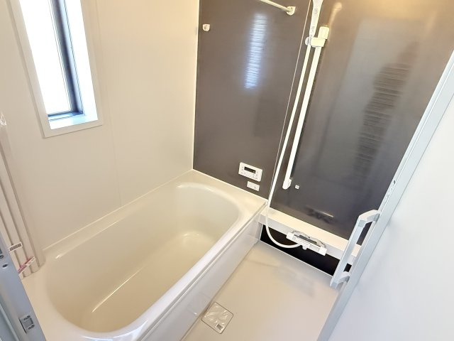 川越市笠幡第44　新築一戸建て　1号棟の浴室|日々の暮らしに欠かせないお風呂です