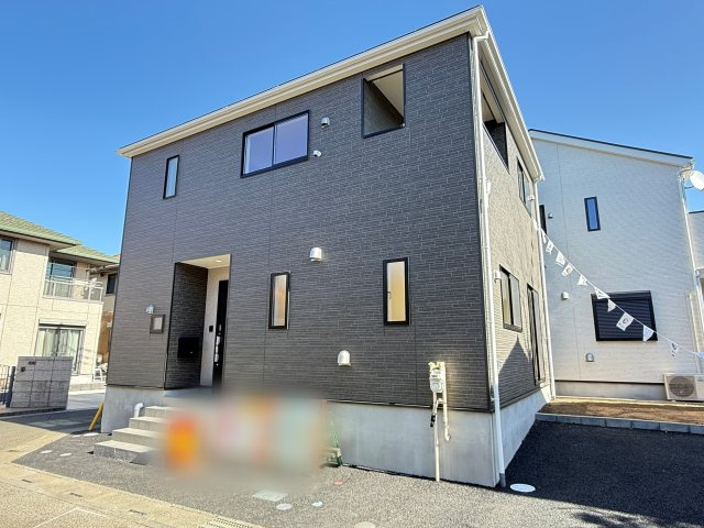 川越市笠幡第44　新築一戸建て　1号棟の外観|外はこのようになっています