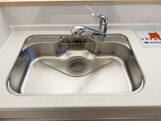 川越市笠幡第44　新築一戸建て　1号棟のキッチン|きれいなキッチンです