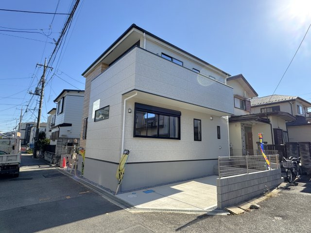 柏市篠籠田新築戸建（篠籠田３期）の外観|完成済み内覧可能です！！