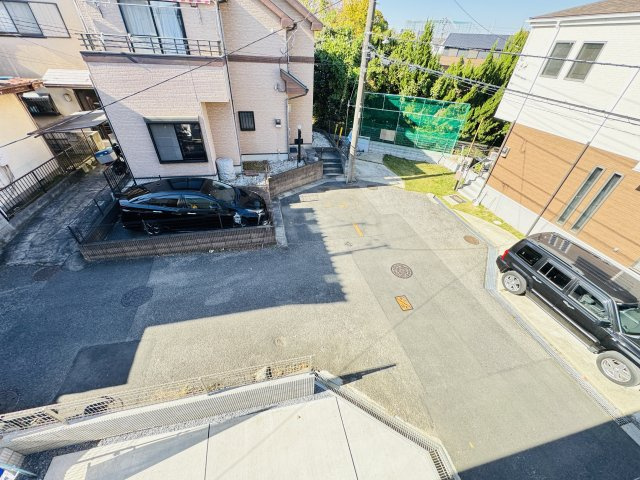 柏市篠籠田新築戸建（篠籠田３期）の展望|バルコニーより道路側眺望