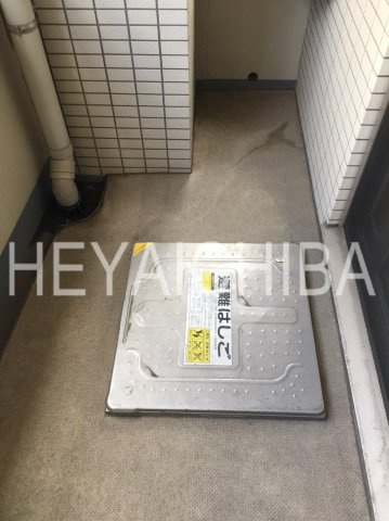 スカイコート蔵前のバルコニー