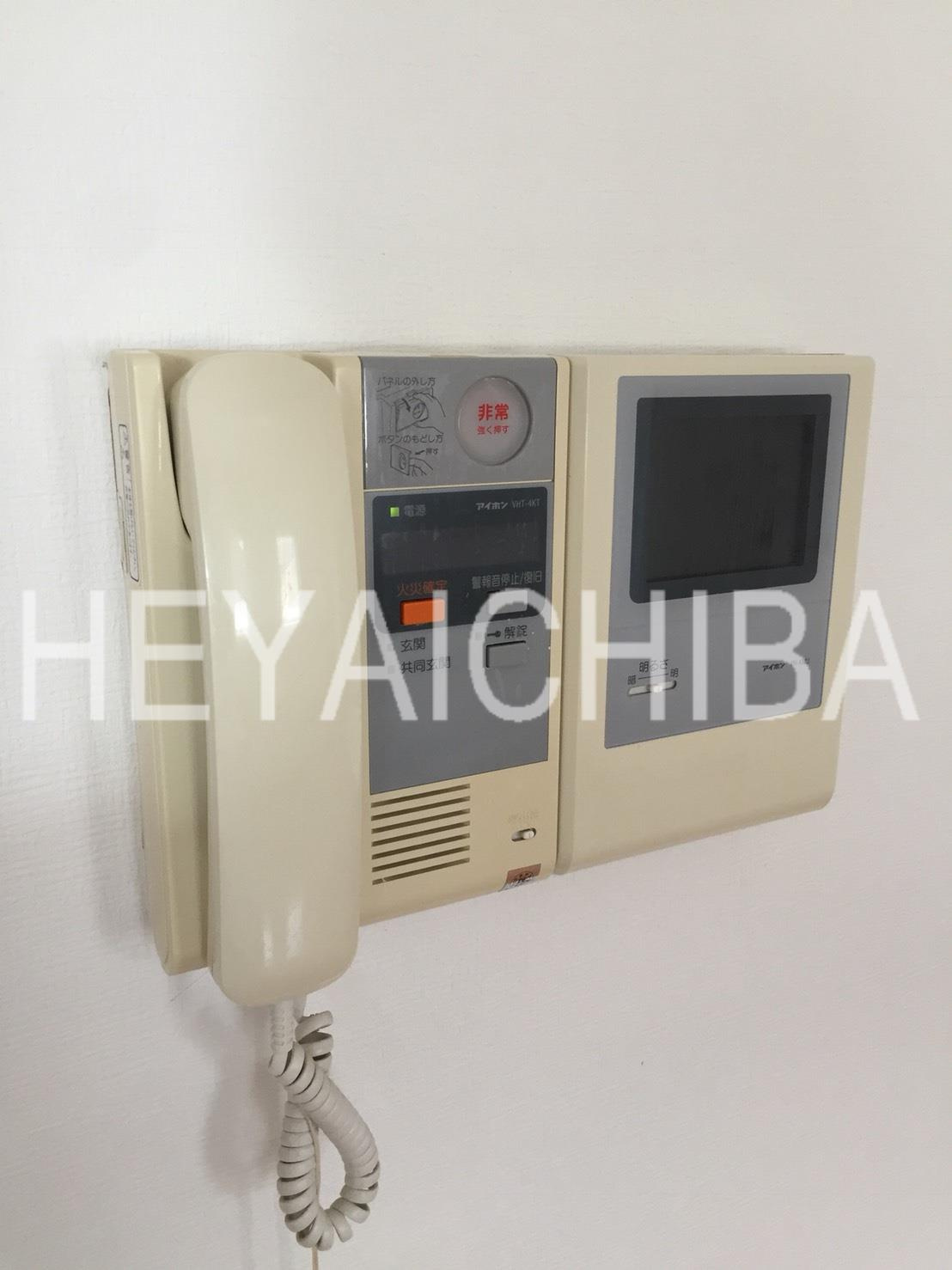 スカイコート蔵前のセキュリティ|モニター付きインターホン