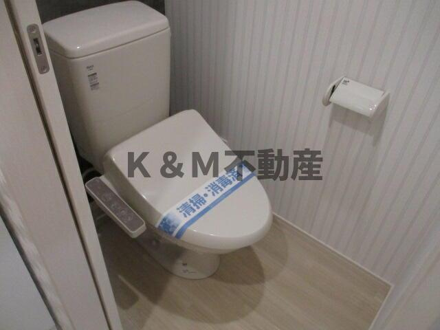 センチュリーオークＡ棟のトイレ|シンプルで使いやすいトイレです