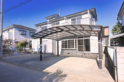 【外観】 | 太田市大原町　中古住宅 | 広いお庭でBBQやガーデニング、ドッグランなど夢が広がりますね♪