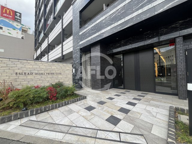 エスリード大阪プライムゲートのエントランス|エスリード大阪プライムゲート　エントランス