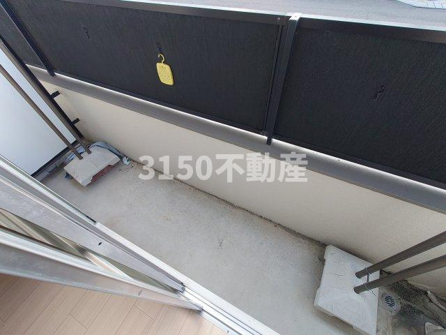 リアナ岐阜 弐番館のバルコニー