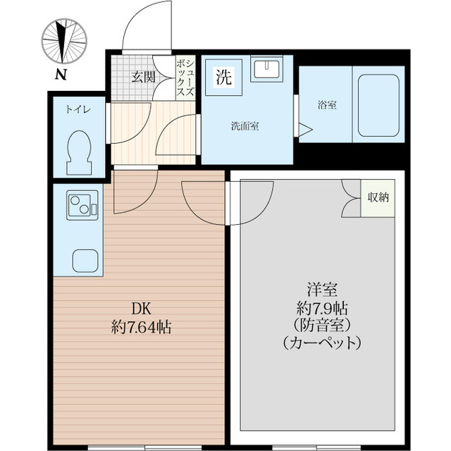 ラシクラス上板橋の間取り