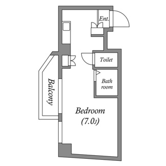 【間取り】 | ドミール堺筋本町