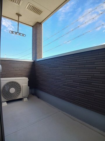 リヴェール土入　Ⅰのバルコニー