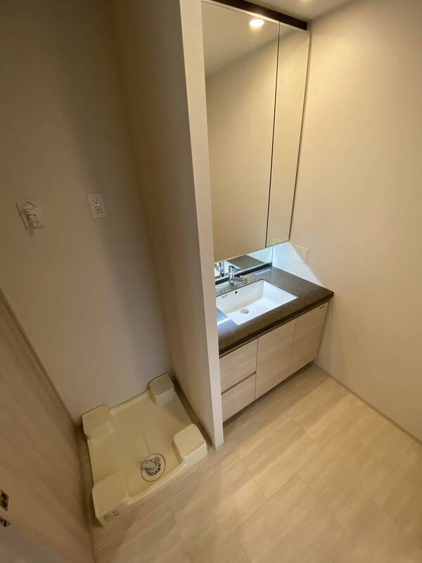 ザ・ファインタワー大手前の洗面所|ザ・ファインタワー大手前　洗面台