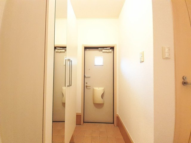 カプリスＢの玄関|きれいな玄関です