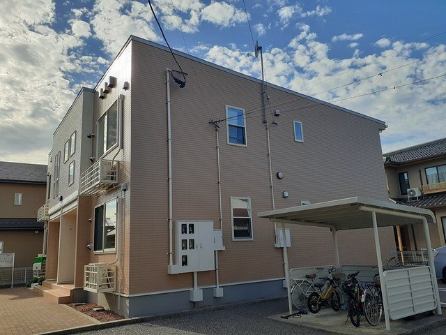 サン・ヴィレッジの外観|落ち着いた雰囲気の外観です