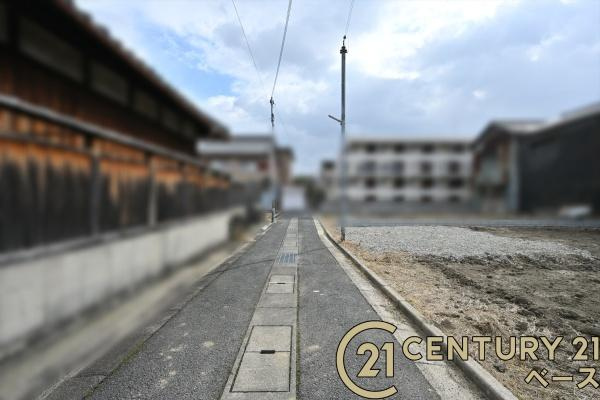リーブルガーデン田原本町 １号棟 ／新築一戸建の前面道路含む現地写真|■現地撮影写真■お気軽にお問い合わせください！