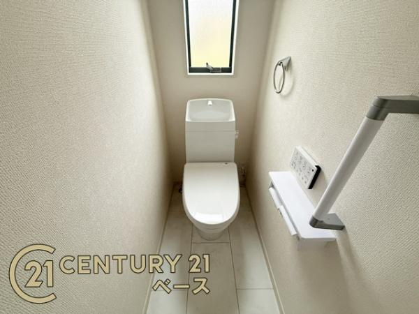 リーブルガーデン田原本町 １号棟 ／新築一戸建のトイレ|■清潔感ある綺麗なお手洗いです！