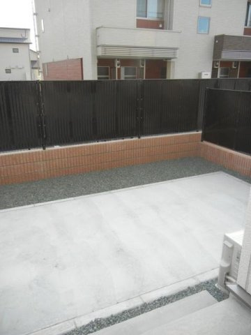 クレールⅢ　Ａのバルコニー