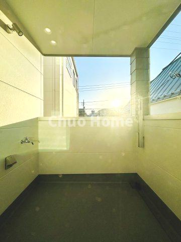 葛飾区亀有4丁目新築分譲住宅のバルコニー|バルコニー