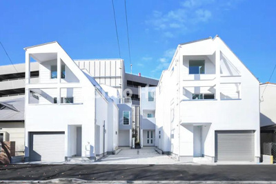 【外観】 | 葛飾区亀有4丁目新築分譲住宅 | 太陽光パネル搭載・ZEH・認定低炭素住宅