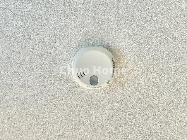 葛飾区亀有4丁目新築分譲住宅の防犯設備|火災報知器