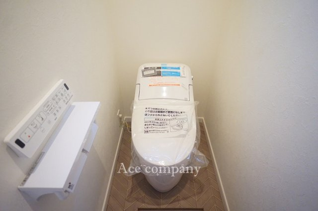 【トイレ】 | 平野区流町2丁目　【B号地/全2棟】 | トイレは1階と3階の2ヶ所に完備♪こちらは1階のタンクレストイレです☆