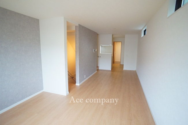 【居間・リビング】 | 平野区流町2丁目　【B号地/全2棟】 | 【LDK：約17.6帖】