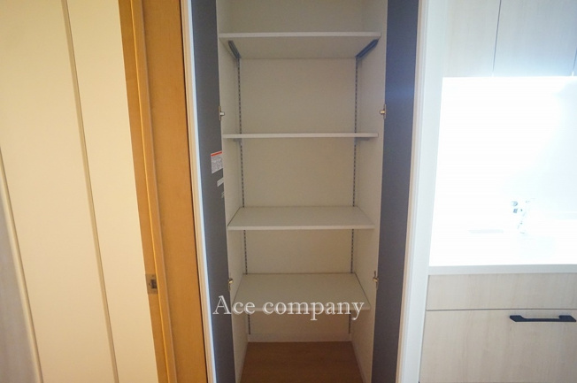 【収納】 | 平野区流町2丁目　【A号地/全2棟】 | キッチンサイドに収納あります♪